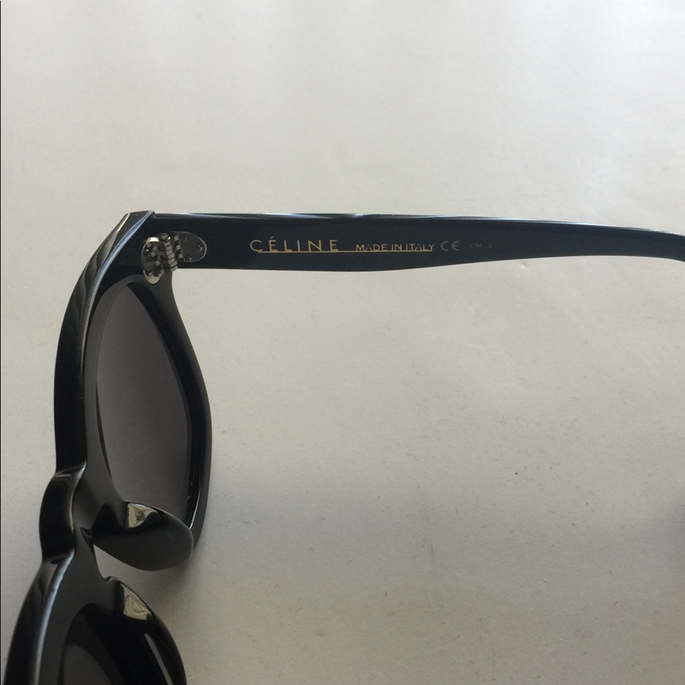 Celine Authentic Black Round Sunglasses - Picture 8 of 8